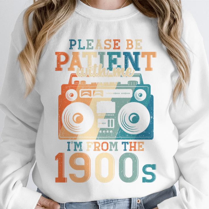 Please Be Patient With Me I'm From The 1900s Retro 90s Dad Premium Unisex Sweatshirt Please Be Patient With Me I'm From The 1900s Retro 90s Dad Premium Unisex Sweatshirt