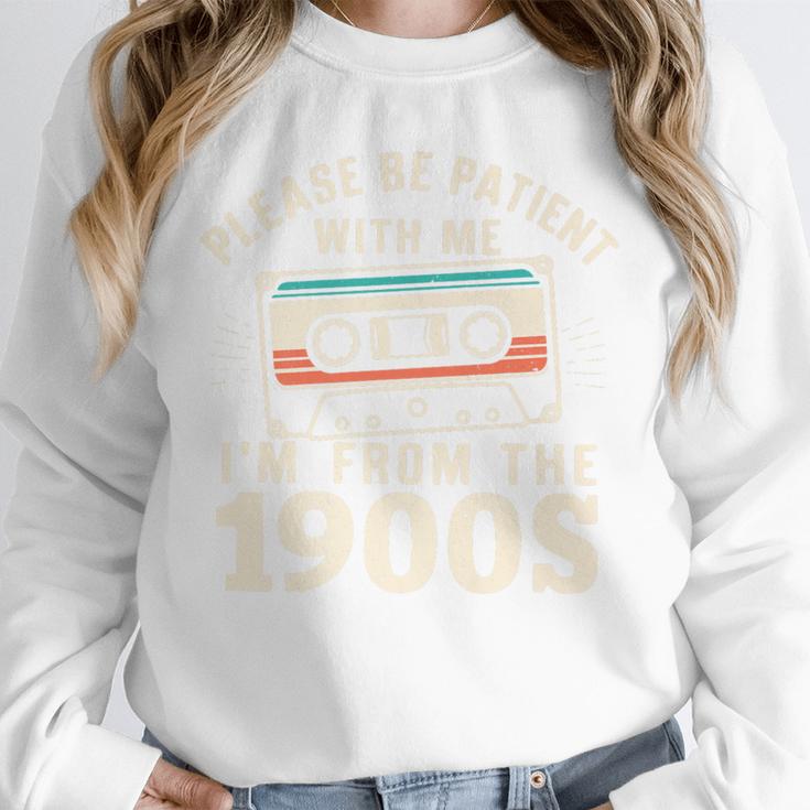 Please Be Patient With Me I'm From The 1900s Retro Cassette Premium Unisex Sweatshirt Please Be Patient With Me I'm From The 1900s Retro Cassette Premium Unisex Sweatshirt