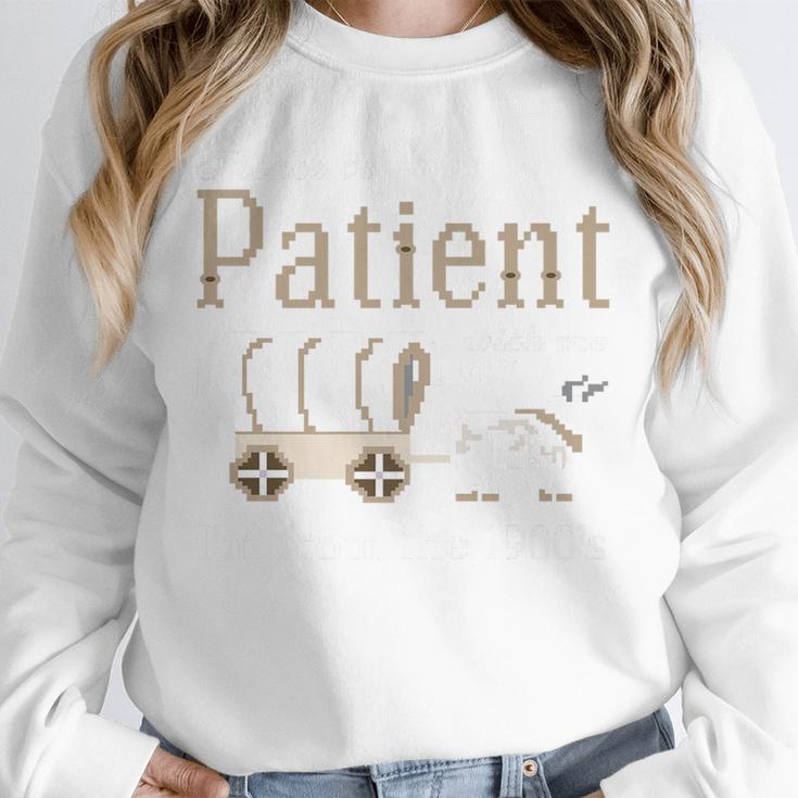 Please Be Patient With Me I'm From The 1900s Retro Gamer Premium Unisex Sweatshirt Please Be Patient With Me I'm From The 1900s Retro Gamer Premium Unisex Sweatshirt