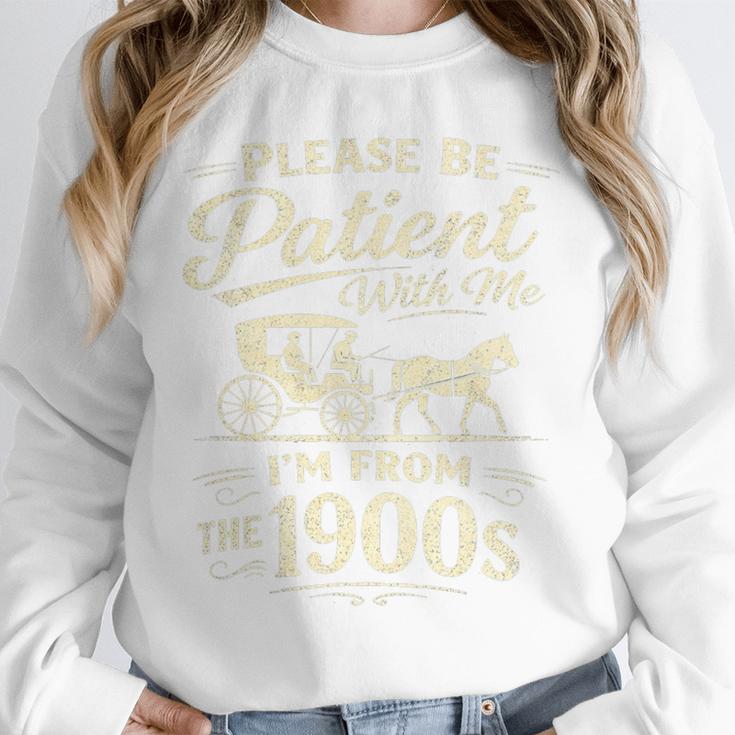 Please Be Patient With Me I'm From The 1900s Retro Premium Tri-Blend Unisex Sweatshirt Please Be Patient With Me I'm From The 1900s Retro Premium Tri-Blend Unisex Sweatshirt