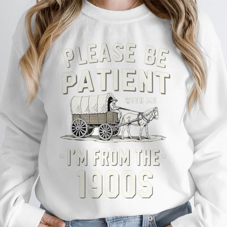 Please Be Patient I'm From The 1900s Retro Premium Tri-Blend Unisex Sweatshirt Please Be Patient I'm From The 1900s Retro Premium Tri-Blend Unisex Sweatshirt