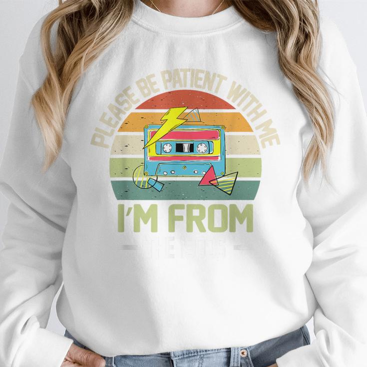 Please Be Patient With Me I'm From The 1900s Vintage Cassett Unisex Sweatshirt Please Be Patient With Me I'm From The 1900s Vintage Cassett Unisex Sweatshirt