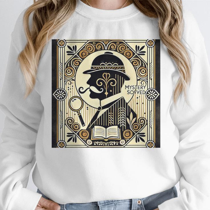 Poirot Mystery Books Vintage Detective Premium Tri-Blend Unisex Sweatshirt Poirot Mystery Books Vintage Detective Premium Tri-Blend Unisex Sweatshirt