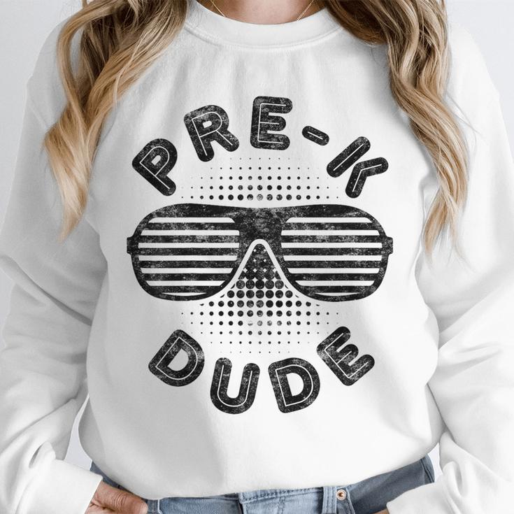 Pre-K Dude Shirt Boy Girl Graduation Back To School Unisex Sweatshirt