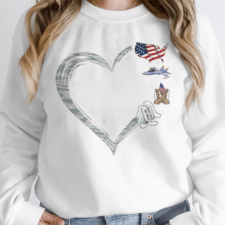 Proud Air Force Grandma Air Force Graduation Grandma USAF Unisex Sweatshirt