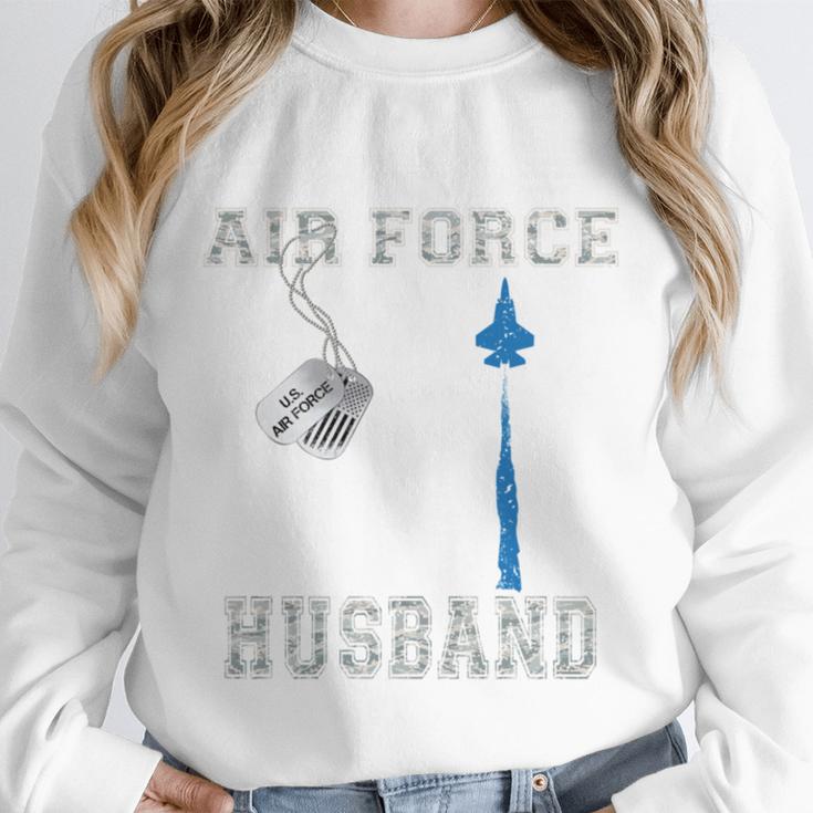 Proud Air Force Husband US Air Force Graduation Husband Unisex Sweatshirt