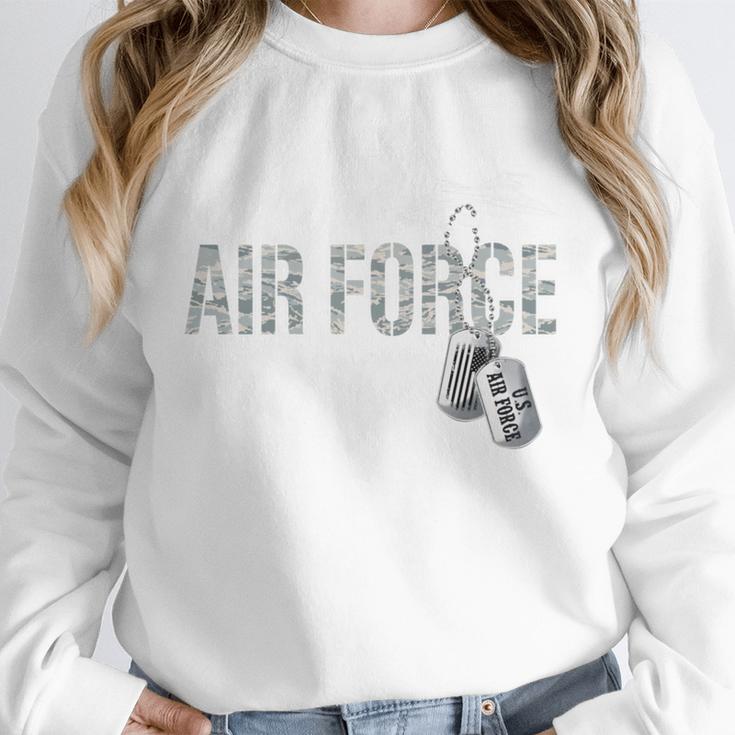 Proud Air Force Wife Air Force Graduation USAF Wife Unisex Sweatshirt