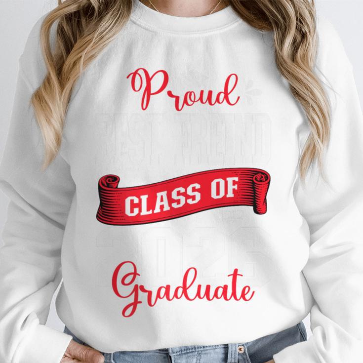 Proud Best Freind Of a Class Of 2026 Graduate For Graduation Premium Unisex Sweatshirt