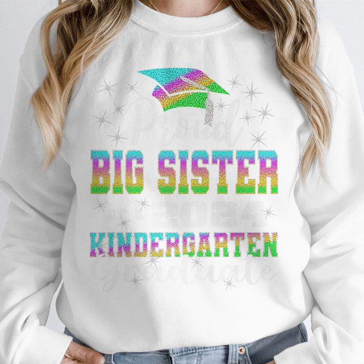 Proud Big Sister Of Kindergarten Graduate 2024 Graduation Premium Unisex Sweatshirt