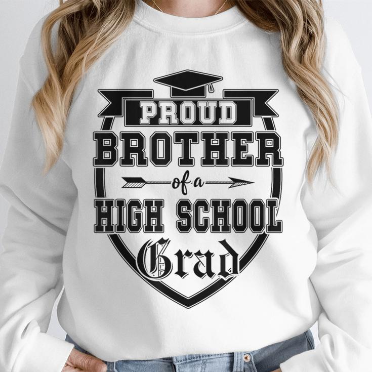 Proud Brother Of a High School Grad Senior Graduation Shirt Unisex Sweatshirt
