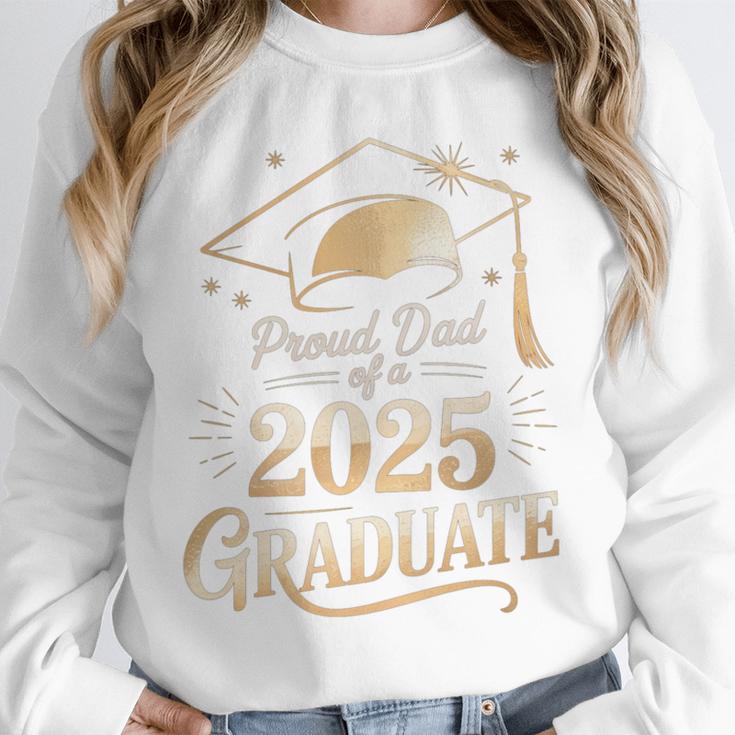 Proud Dad Of a 2025 Graduate Class Of 2025 Graduation Dad Unisex Sweatshirt