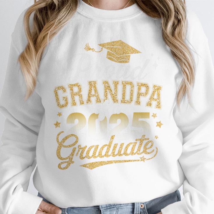 Proud Grandpa Of a Class Of 2025 Graduate Senior Graduation Premium Unisex Sweatshirt