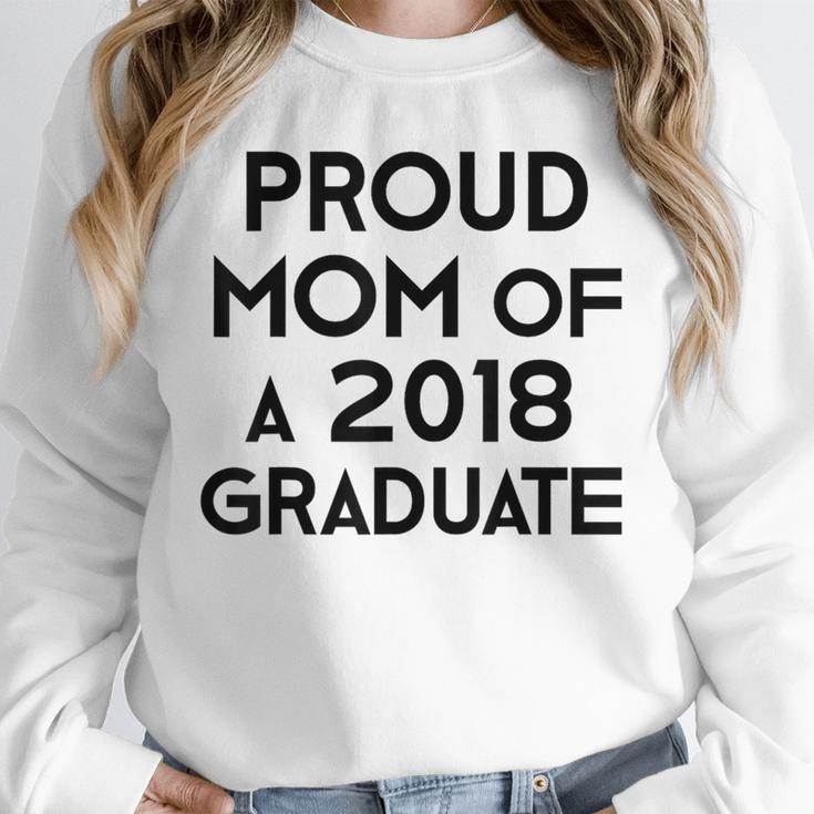 Proud Mom Of A 2018 Graduate Mama Graduation Unisex Sweatshirt