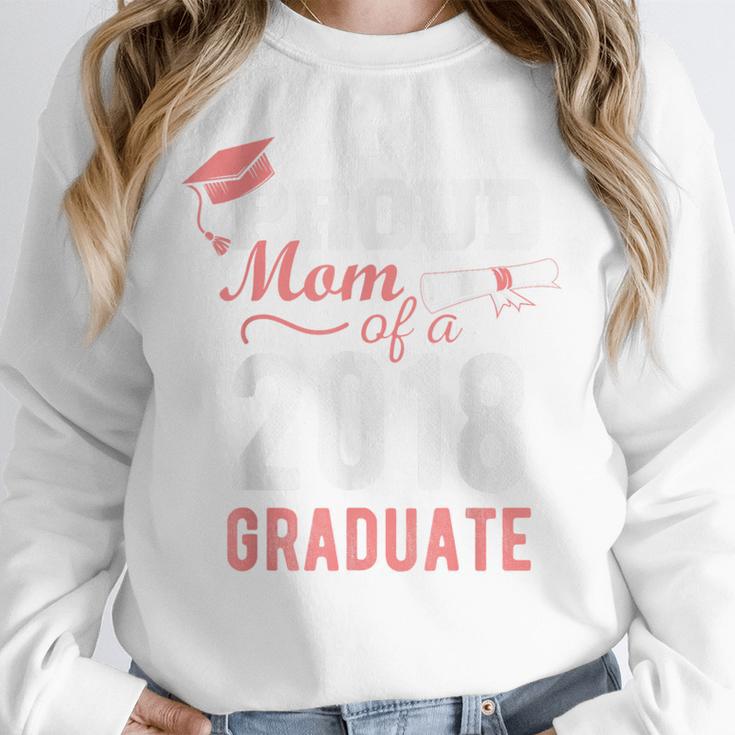 Proud Mom Of A Class 2018 Graduate Graduation Shirt Unisex Sweatshirt