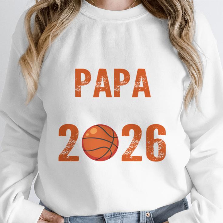 Proud PAPA Of 2026 Senior Basketball Student Graduation Unisex Sweatshirt