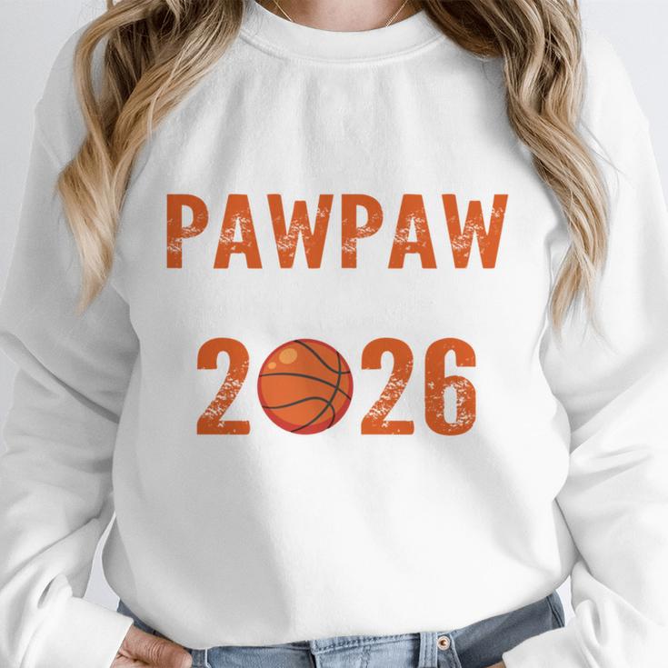Proud PAW PAW Of 2026 Senior Basketball Student Graduation Unisex Sweatshirt