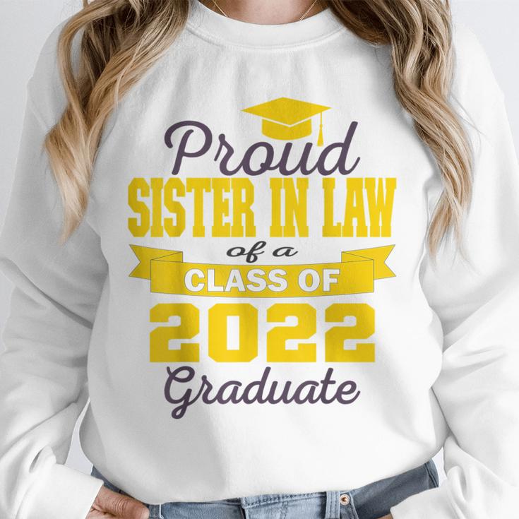 Proud Sister In Law Of 2022 Graduate Class 2022 Graduation Unisex Sweatshirt