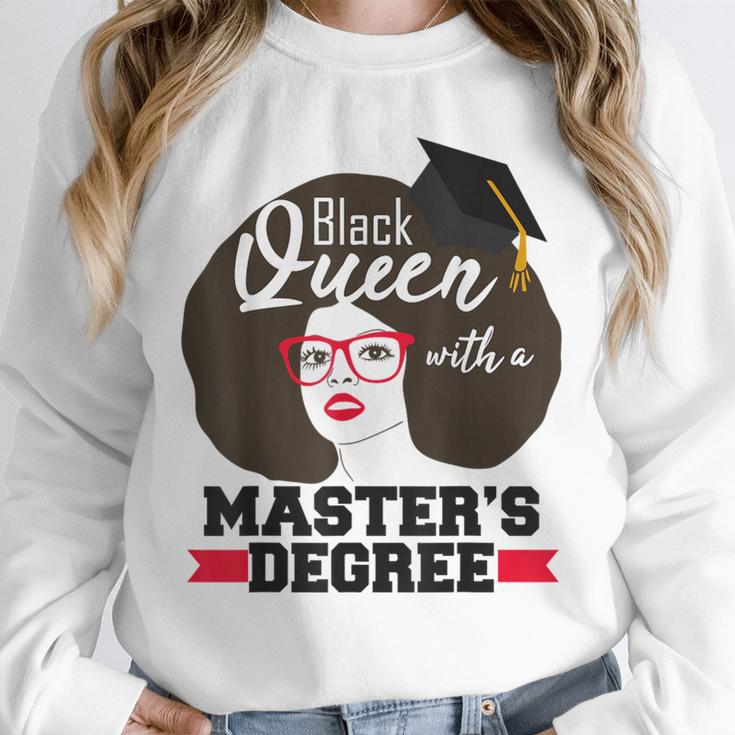 Queen Masters Degree Graduation Social Work MSW MPH Unisex Sweatshirt