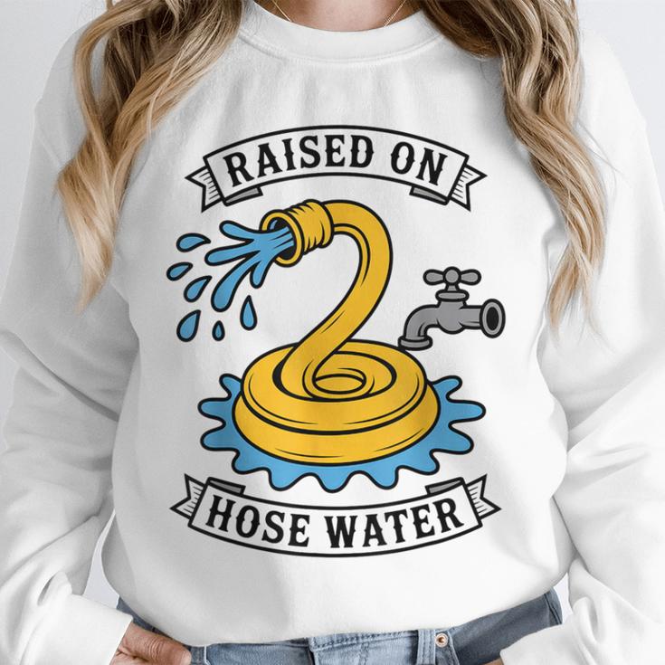 Raised On Hose Water Nostalgia Lovers Summer Vibes Unisex Sweatshirt Raised On Hose Water Nostalgia Lovers Summer Vibes Unisex Sweatshirt