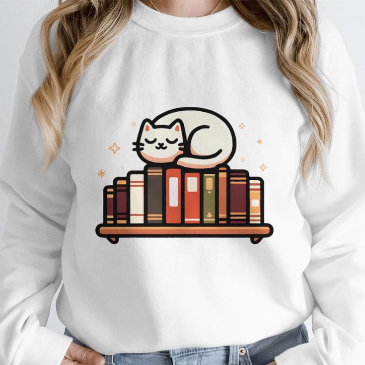 Read More Banned Books Reader Cat Lover Librarian Freedom Unisex Sweatshirt