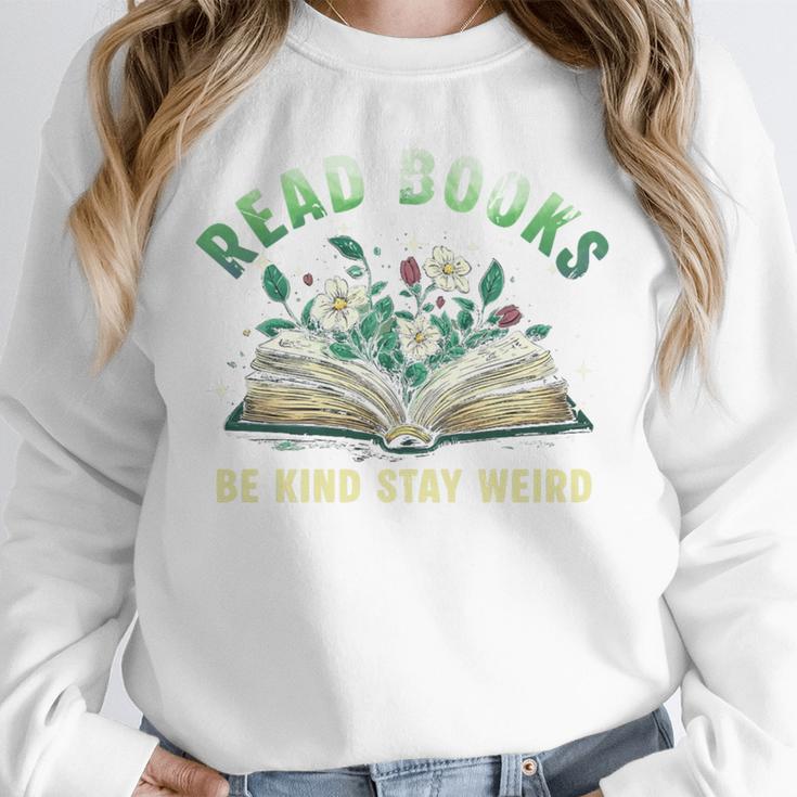 Read Books Be Kind Book Reader Book Nerd Book Reading Lover Premium Tri-Blend Unisex Sweatshirt
