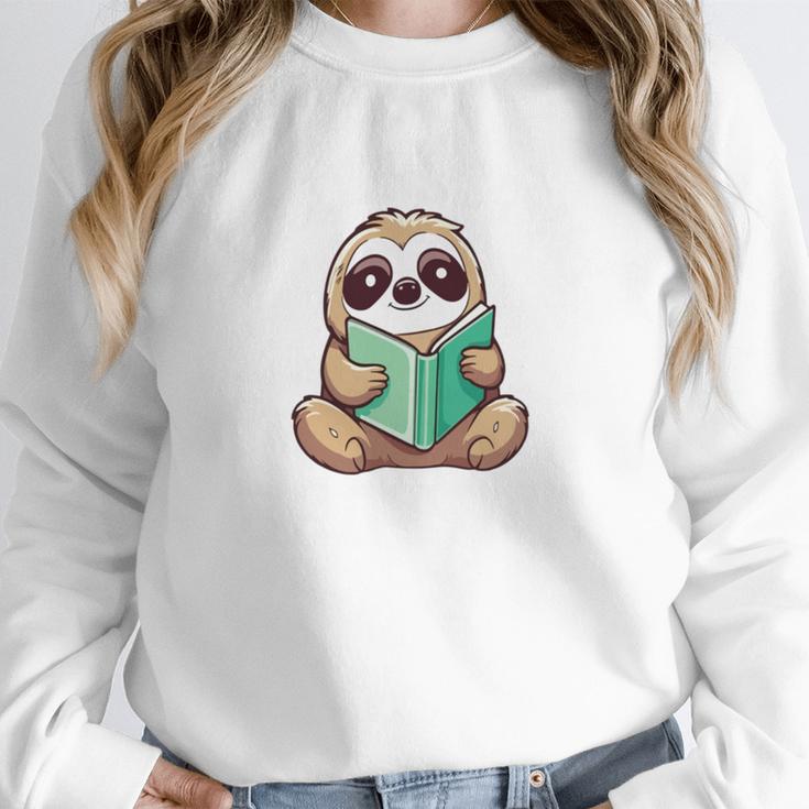 I Read Past My Bedtime Reading Sloth Book Lover Unisex Sweatshirt I Read Past My Bedtime Reading Sloth Book Lover Unisex Sweatshirt