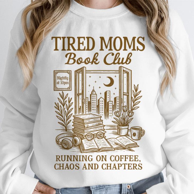 Reading Book Lover Bookish Motherhood Tired Moms Book Club Unisex Sweatshirt Reading Book Lover Bookish Motherhood Tired Moms Book Club Unisex Sweatshirt