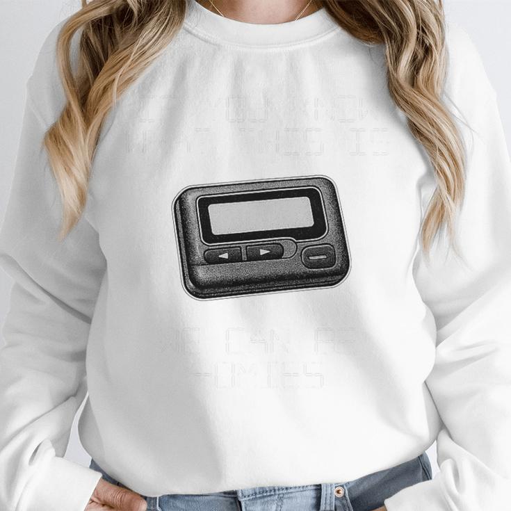 Retro Pager 90s Nostalgia Premium Tri-Blend Unisex Sweatshirt Retro Pager 90s Nostalgia Premium Tri-Blend Unisex Sweatshirt