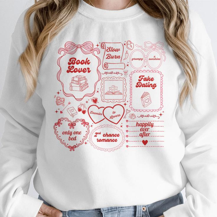 Romance Book Tropes Unisex Sweatshirt