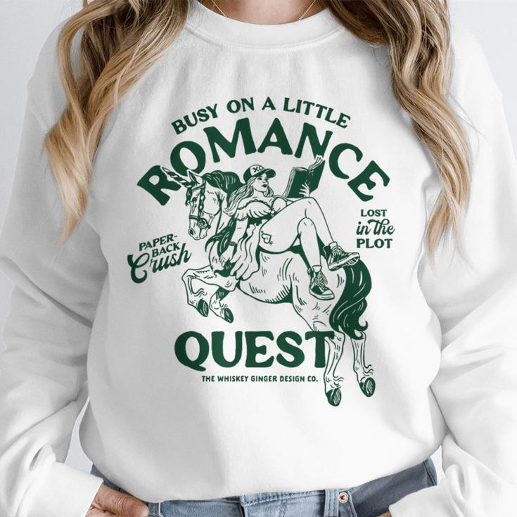 Romance Novel Smut Book Lover Bookish Bibliophile Unisex Sweatshirt
