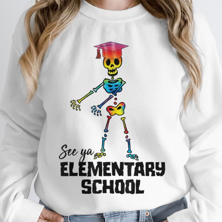 See Ya Elementary School Shirt Tie Dye Graduation Tee Unisex Sweatshirt