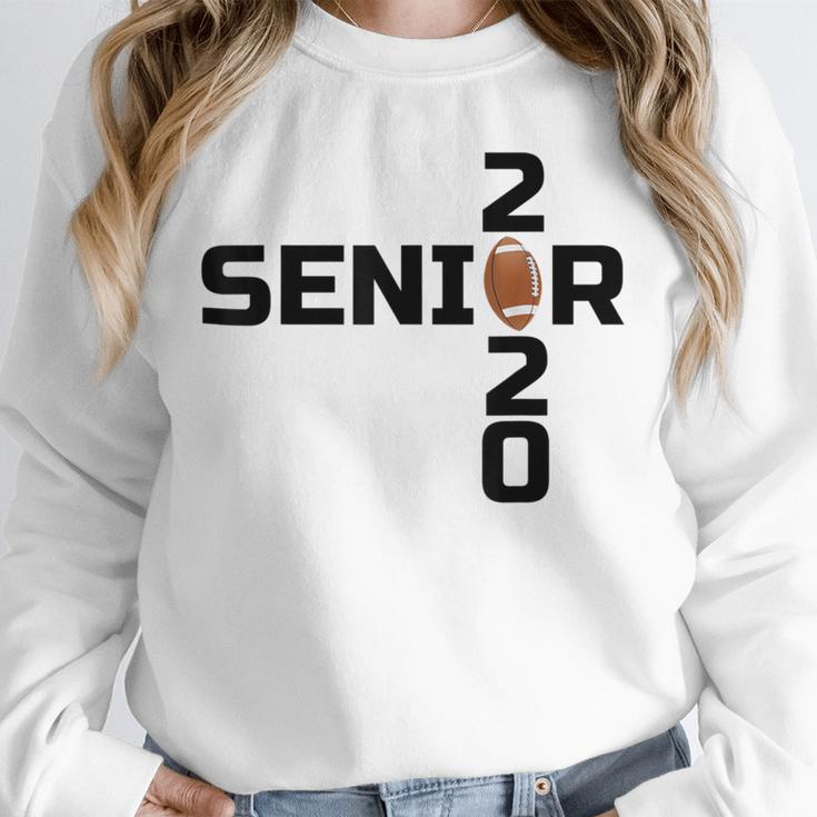 Senior 2020 Football Graduation Shirt Unisex Sweatshirt