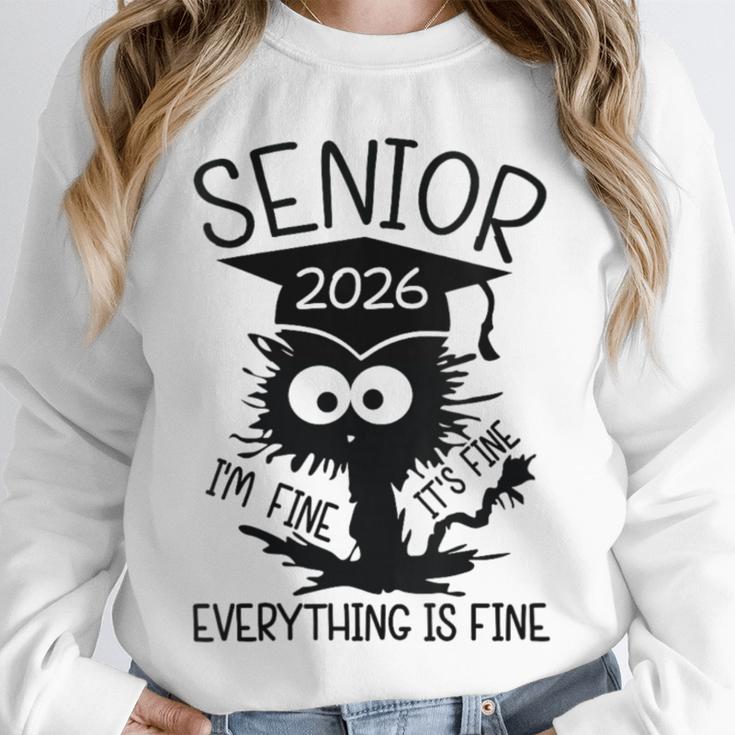 Senior 2026 High School College Graduation Year Class Of 26 Unisex Sweatshirt