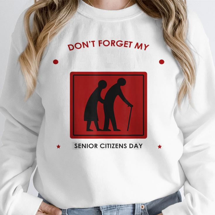 SENIOR CITIZENS DAY Don't Forget My DISCOUNT Graduation Day Unisex Sweatshirt
