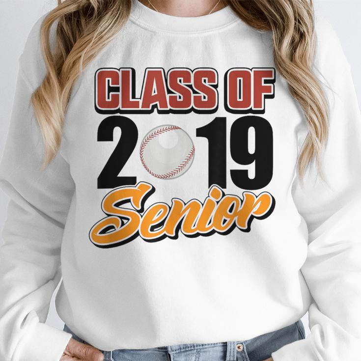 Senior Class Of 2019 Tshirt Graduation School Baseball Unisex Sweatshirt