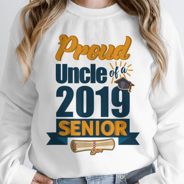 Senior Class Of 2019 Tshirt Graduation School Students Uncle Unisex Sweatshirt