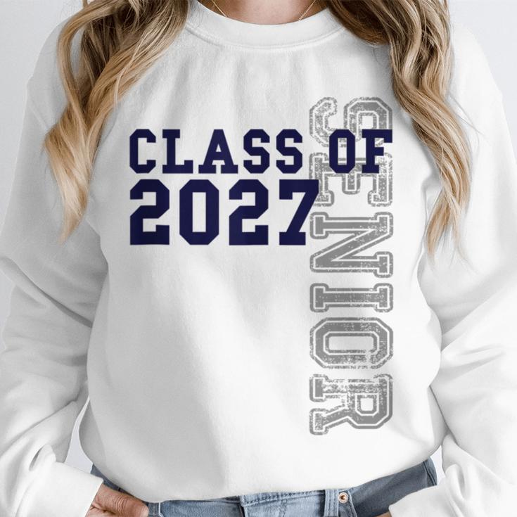 Senior Class Of 2027 Graduation Year High School & College Unisex Sweatshirt