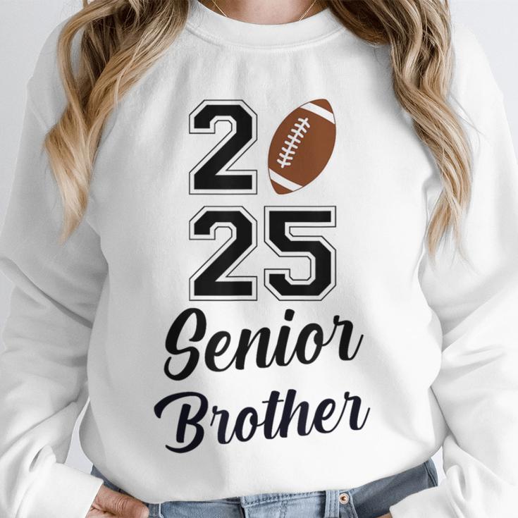 Senior Football Brother Class Of 2025 Graduation Graduate Unisex Sweatshirt