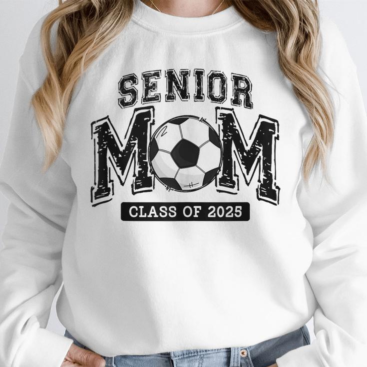 Senior Mom 2025 Soccer Mom Class Of 2025 Graduation Unisex Sweatshirt