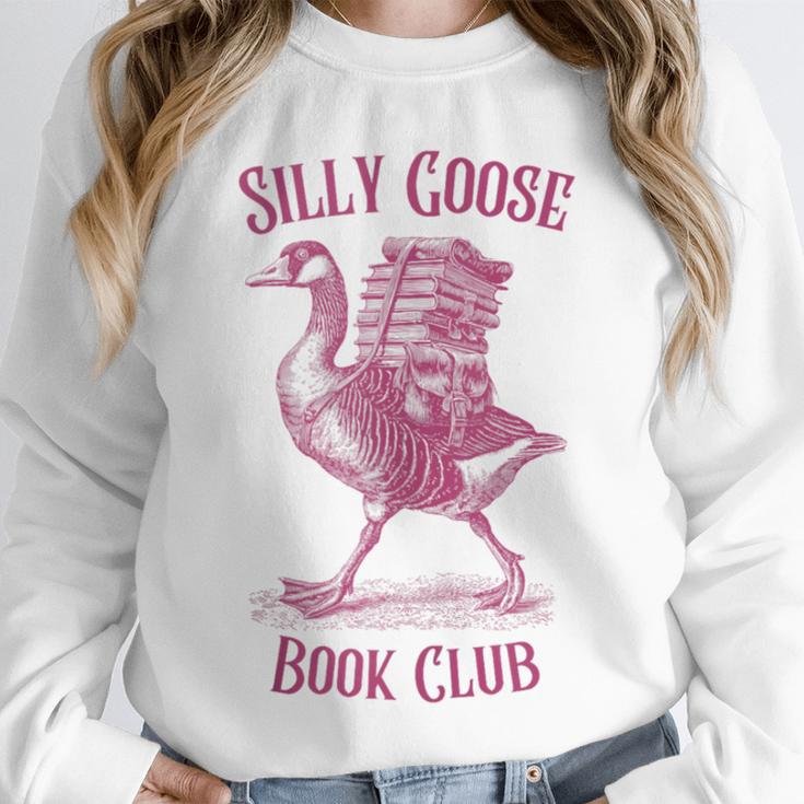 Silly Goose Book Club Unisex Sweatshirt Silly Goose Book Club Unisex Sweatshirt