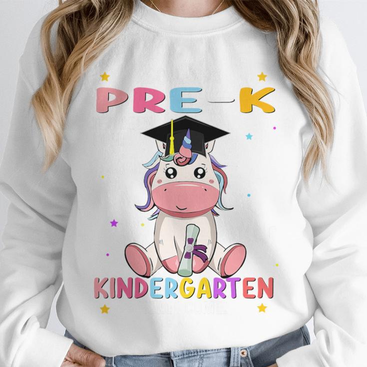 So Long Pre k Graduation 2025 Look Out Kindergarten Girls Premium Tri-Blend Unisex Sweatshirt