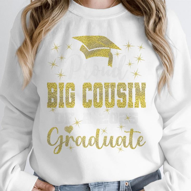 Super Proud Big Cousin Of 2025 Graduate Graduation Family Premium Unisex Sweatshirt