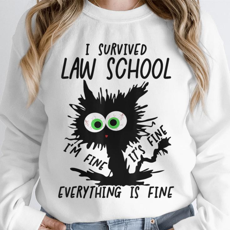 I Survived Law School Graduation 2025 2026 Unisex Sweatshirt