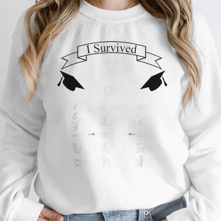 I Survived My Son's High School Graduation Shirt Graduate Unisex Sweatshirt