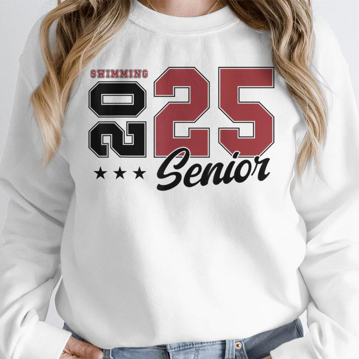 Swimming Senior Night Swimming Senior 2025 Graduation 59 Unisex Sweatshirt