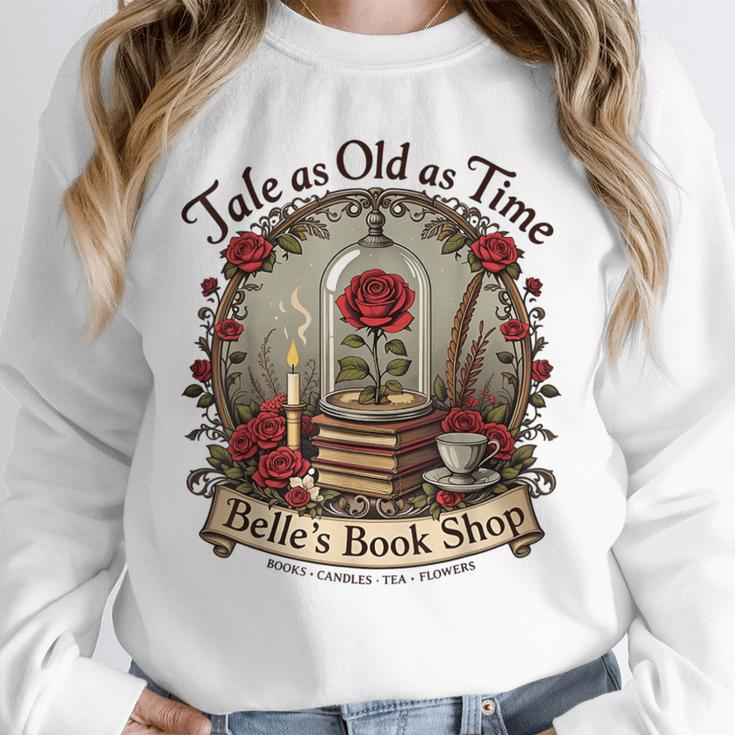 Tale As Old As Time Belle's Book Shop Book Coffee Book Unisex Sweatshirt