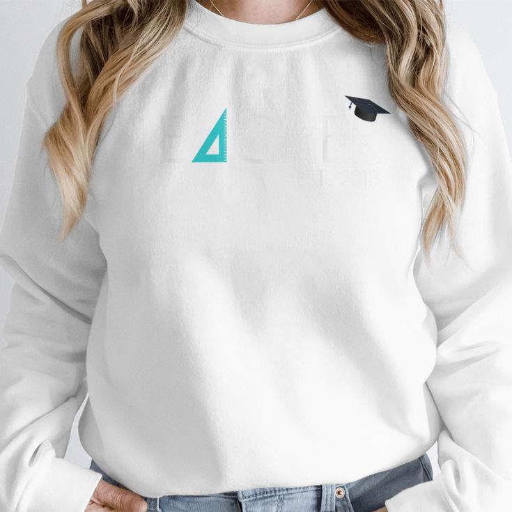 Teacher Established 2018 Shirt Graduation For Teachers Unisex Sweatshirt