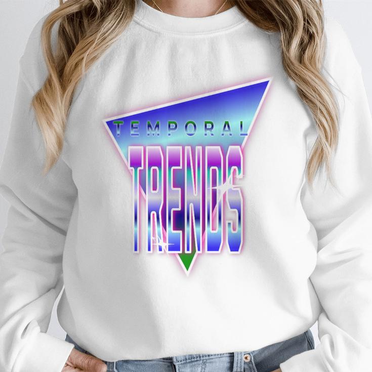 Temporal Trends Vaporwave Style Retro Nostalgia Look Premium Tri-Blend Unisex Sweatshirt Temporal Trends Vaporwave Style Retro Nostalgia Look Premium Tri-Blend Unisex Sweatshirt