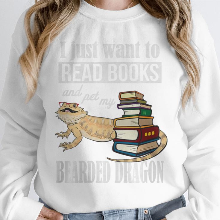 Tiny Dinosaur Read Books & Pet My Bearded Dragon Lover Premium Tri-Blend Unisex Sweatshirt Tiny Dinosaur Read Books & Pet My Bearded Dragon Lover Premium Tri-Blend Unisex Sweatshirt