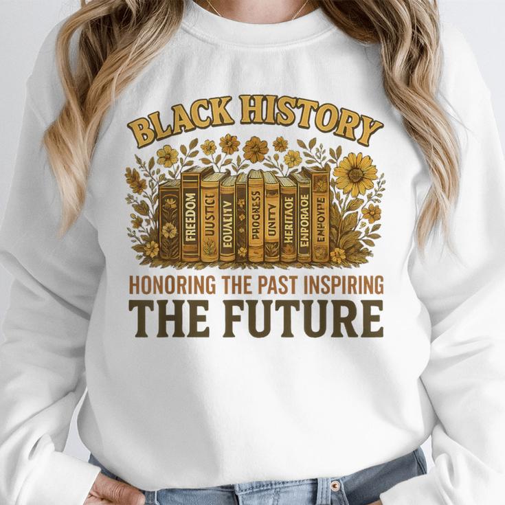 History Honoring Past Inspiring The Future Book Unisex Sweatshirt